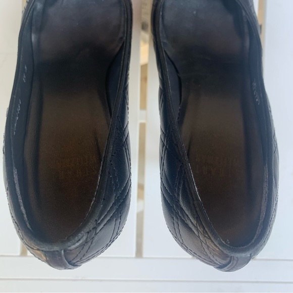 Stuart Weitzman Women’s Quilted Leather Heels Sz 6.5 Shoes Dress Stiletto Pumps - Picture 9 of 11
